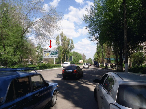 Фото рекламной плоскости по адресу Вул. М. Грушевського,14а в центр/ул. Михаила Грушевского, 14а, в центр