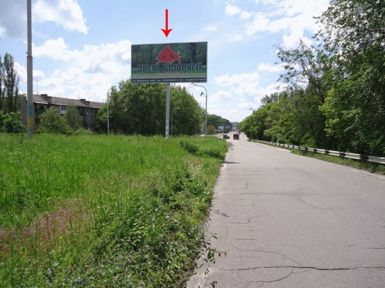 Фото рекламной плоскости по адресу вул. Дніпровська Виїзд на Донецьк, віадук, в центр/Днепровская ул., выезд на Донецк, виадук, в центр