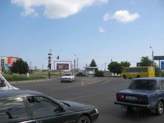 Фото рекламной плоскости по адресу ул.Промышленная, пост ГАИ, №03-А