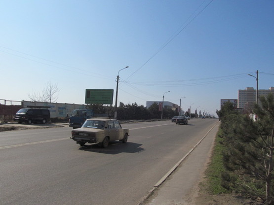 Фото рекламной плоскости по адресу перекрёсток ул.1Мая, ул.В. Шума, №15-Б