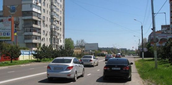 Фото рекламной плоскости по адресу перекрёсток ул.В.Шума и ул.1Мая, №17-Б