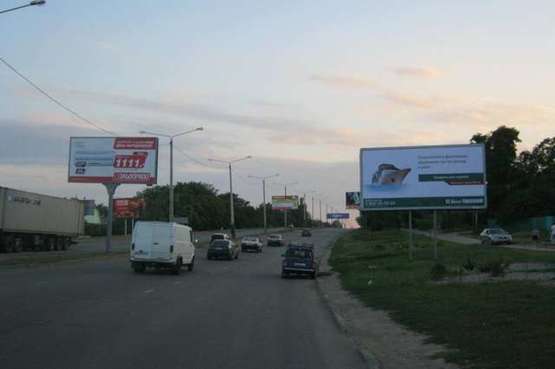 Фото рекламной плоскости по адресу Южная дорога - ул.Суворовская