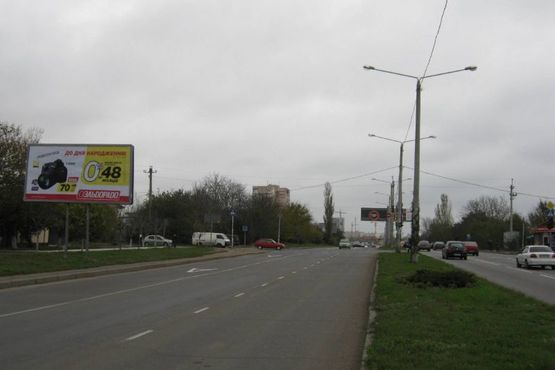 Фото рекламної площини за адресою Южная дорога, 65 - ул. Кишиневская