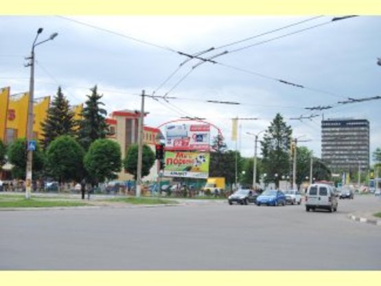 Фото рекламной плоскости по адресу Вовчинецька СМ "555" (верхній), METRO