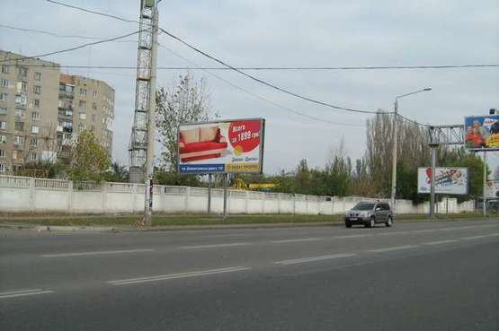 Фото рекламної площини за адресою Николаевская дор. (конечная 1-го трамвая)