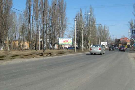 Фото рекламної площини за адресою ул.Черноморского Казачества (напротив пожарной части)
