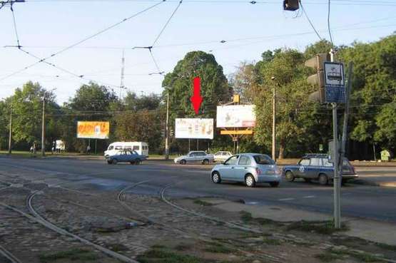 Фото рекламної площини за адресою ул. Балковская - ул. Градоначальницкая (Дюковский парк)