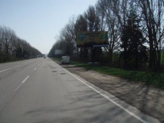 Фото рекламной плоскости по адресу Тисминецька №6 виїзд з Івано-Франківська