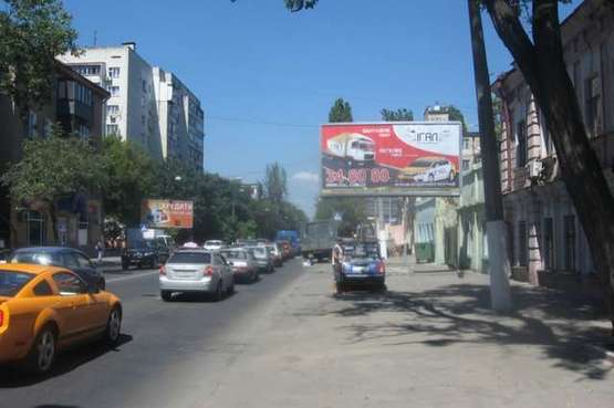 Фото рекламной плоскости по адресу ул. Среднефонтанская, 59