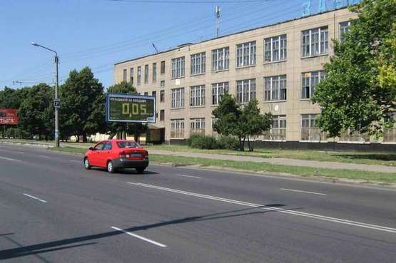 Фото рекламної площини за адресою ул.Комарова (з-д "Промсвязь")