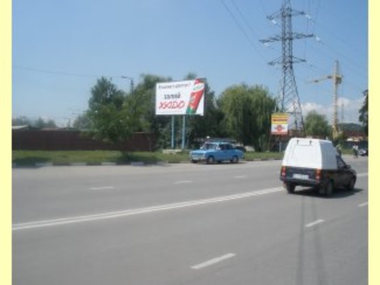 Фото рекламной плоскости по адресу Довженка      автобазар