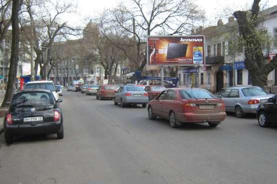 Фото рекламної площини за адресою ул. Новосельского,108 - ул. Преображенская