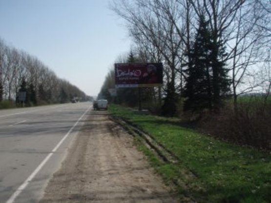 Фото рекламної площини за адресою Тисминецька №7 виїзд з Івано-Франківська