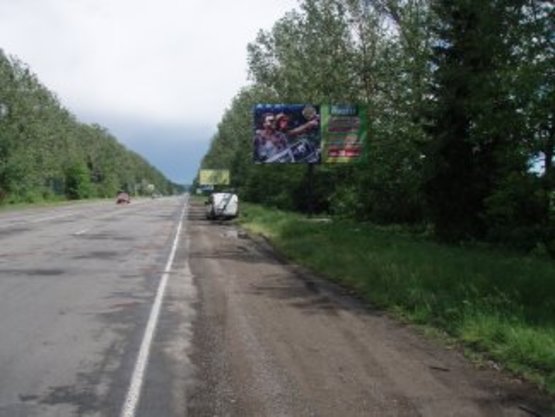 Фото рекламної площини за адресою Тисминецька №8 виїзд з Івано-Франківська