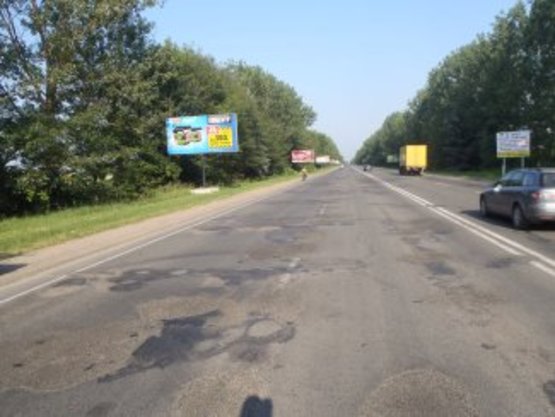 Фото рекламной плоскости по адресу Тисминецька №8 вїзд в Івано-Франківськ