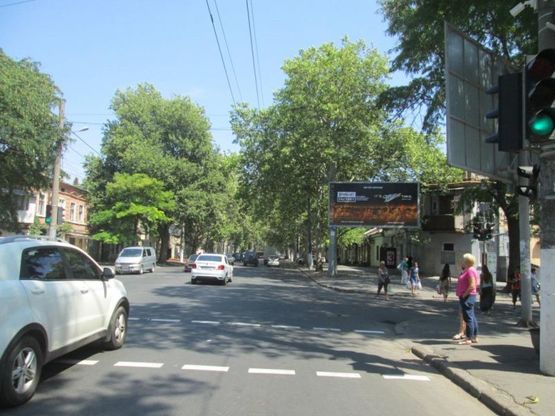 Фото рекламной плоскости по адресу ул. Б. Хмельницкого - ул. Запорожская