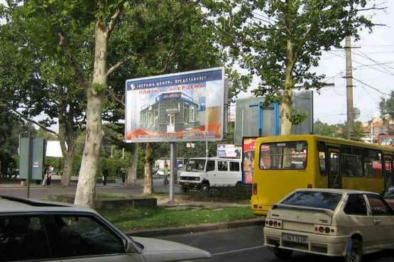Фото рекламной плоскости по адресу Адмиральский пр-т - 5 ст. Фонтанской дор.
