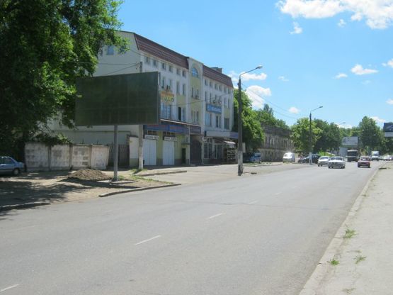 Фото рекламної площини за адресою ул. Балковская, 95 (от пересыпи)