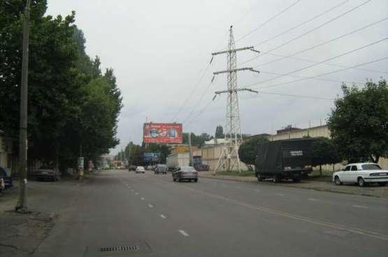 Фото рекламної площини за адресою ул.Краснова - Адмиральский пр-кт (Гусак)