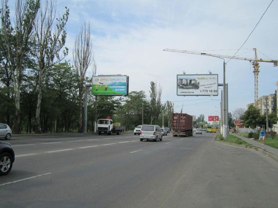 Фото рекламной плоскости по адресу Николаевская дорога, 315 а (напротив)