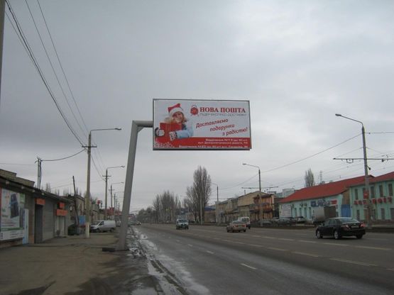 Фото рекламної площини за адресою Николаевская дорога, 221