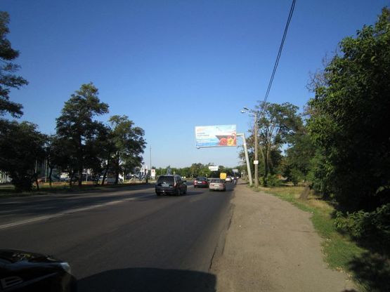 Фото рекламної площини за адресою Овидиопольская дорога, 12