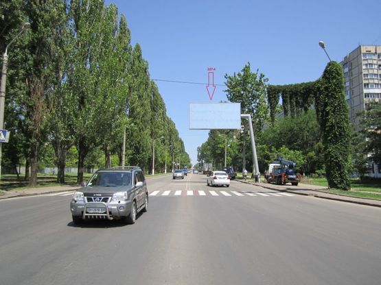 Фото рекламної площини за адресою просп. Добровольского, 100