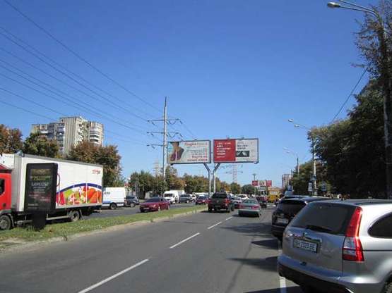 Фото рекламной плоскости по адресу пр-т Ак.Глушко, 1/3а (на 7 ст. Люстдорфської дор. (ліва))