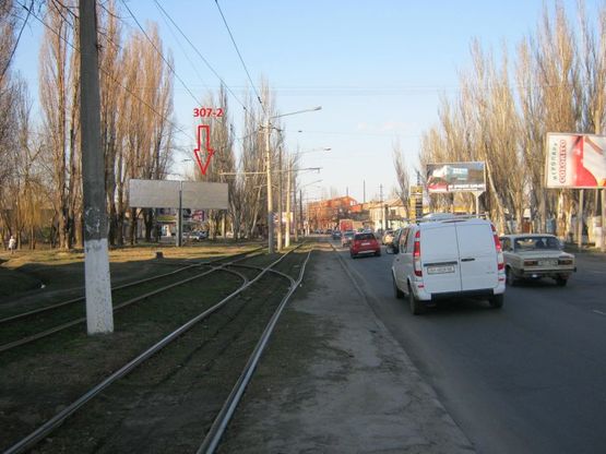 Фото рекламной плоскости по адресу ул. Черноморского казачества, 90/1 (правый)