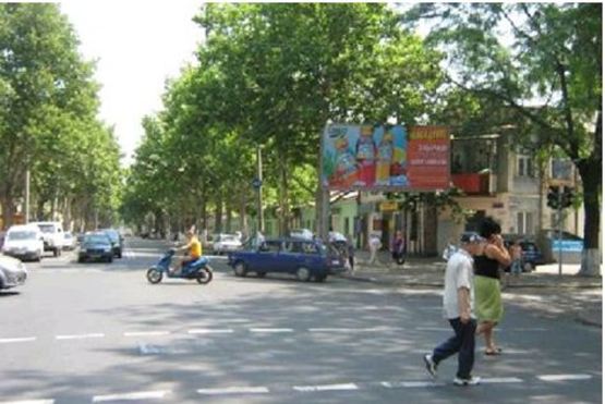 Фото рекламной плоскости по адресу ул. Б. Хмельницкого - ул. Запорожская