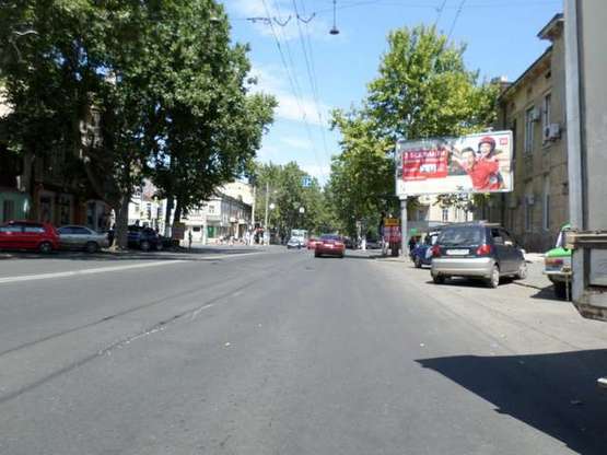 Фото рекламної площини за адресою ул. Б.Хмельницкого - ул.Мясоедовская (больница № 1)