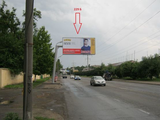 Фото рекламної площини за адресою ул. Краснова - Сельскохозяйственный институт