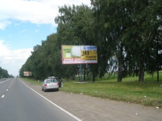 Фото рекламной плоскости по адресу Криховецька   в'їзд в місто №5