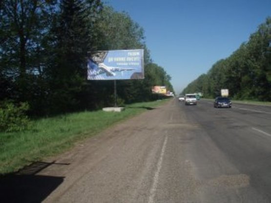 Фото рекламной плоскости по адресу Тисминецька №9 вїзд в Івано-Франківськ