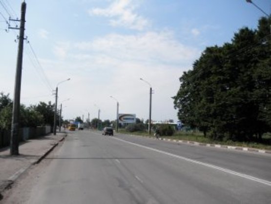 Фото рекламной плоскости по адресу Коновальця, заправка (перед аеропортом)