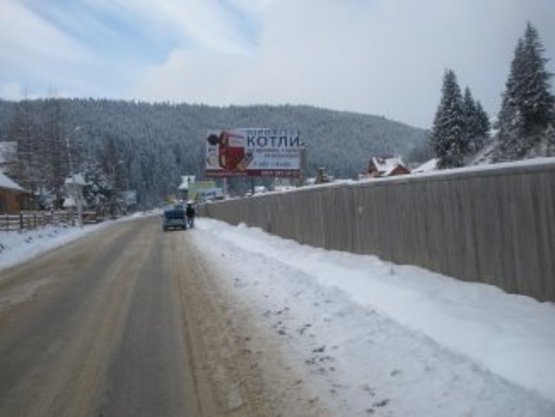 Фото рекламной плоскости по адресу с.Паляниця  №2