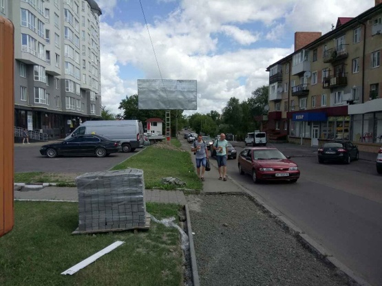 Фото рекламной плоскости по адресу Київський майдан_біля податкової