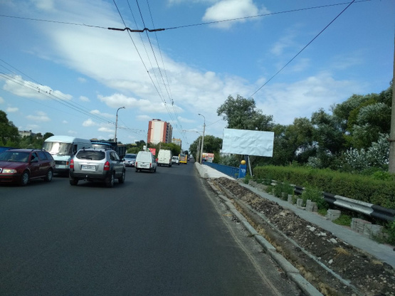 Фото рекламной плоскости по адресу Ковельська міст_від Центрального ринку