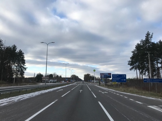 Фото рекламной плоскости по адресу траса Луцьк-Рівне_АЗС WOG_перед постом ДАІ