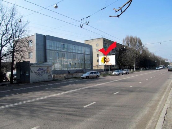 Фото рекламной плоскости по адресу вул.Городоцька 299, з центру