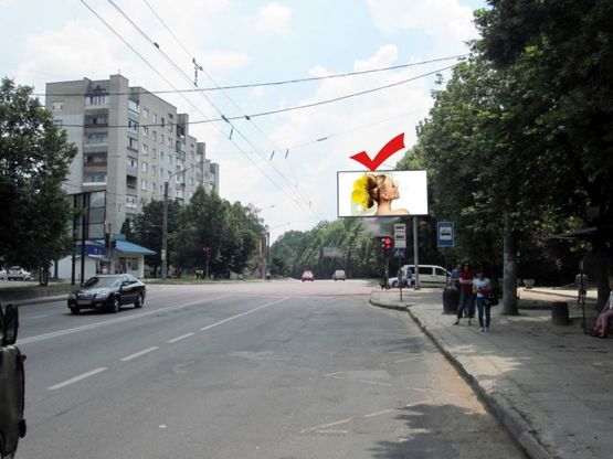 Фото рекламной плоскости по адресу вул.Виговського-вул.Кульчицької