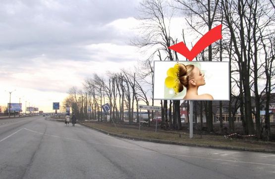 Фото рекламной плоскости по адресу вул.Стрийська,350, Радар-сервіс,до Кінг Кросс