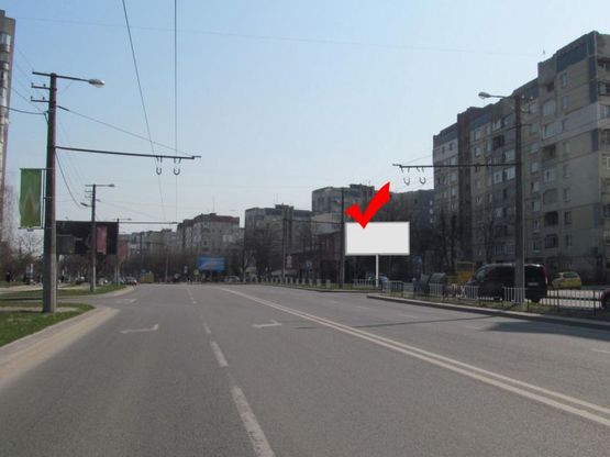 Фото рекламной плоскости по адресу вул.Сихівська, 19 до вул.Зелена