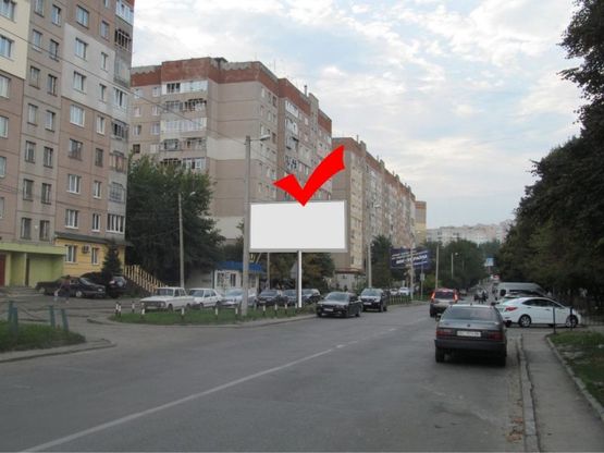Фото рекламної площини за адресою вул.Грінченка, 1