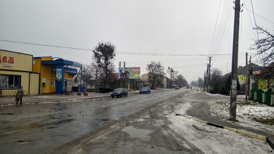 Фото рекламной плоскости по адресу Баранівка. вул.Звягельська 66 (біля районної лікарні) Ст. Б