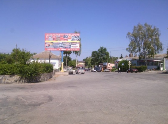 Фото рекламной плоскости по адресу Любар в.Леніна 27, центр міста, ст Б