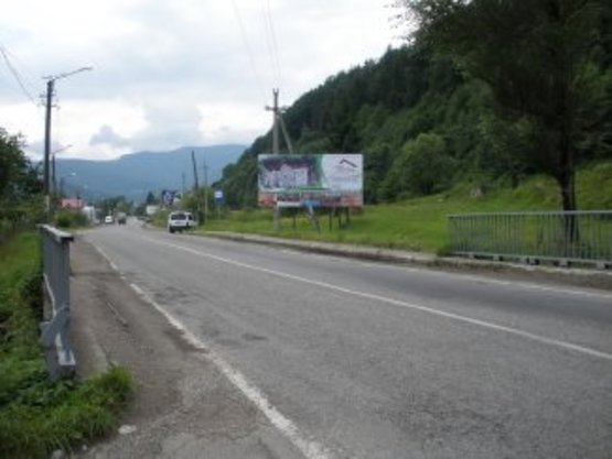 Фото рекламної площини за адресою вїзд в Яремче з Івано-Франківська перед ОККО
