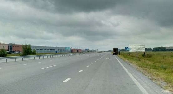 Фото рекламной плоскости по адресу Траса Рівне-Житомир. Об"їздна Новограда.Біля Сersanit № 4. напрямок з Рівного на Житомир,ст. А