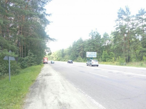 Фото рекламної площини за адресою Траса Житомир-Хмельницький.Біля Гідропарку, напрямок з Житомира на Хмельницький,ст.А