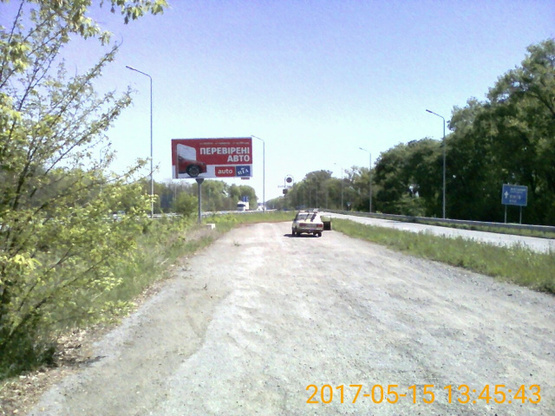 Фото рекламної площини за адресою Виїзд з м.Новоград в сторону м.Житомир(гусь) ст.А